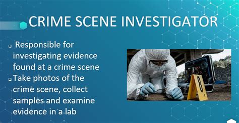 Exploring Careers In Forensic Science Powerpoint Crime Criminology