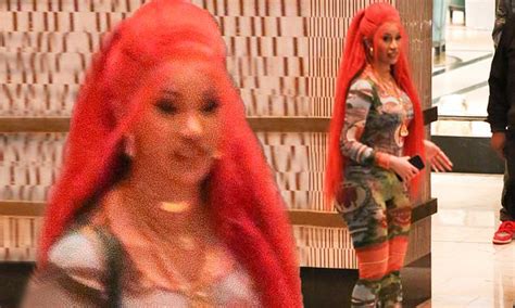 Cardi B Shows Off Her Curves In A Skintight Bodysuit After Releasing