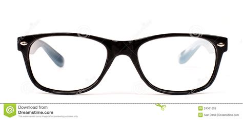 pair of black modern eye glasses stock image image of black glasses 24361655