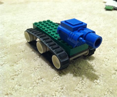 Lego Tank 7 Steps Instructables