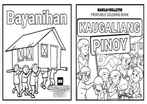 Kaugaliang Pinoy Coloring Worksheet 2 Pdf