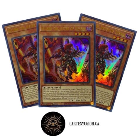 Aluber The Jester Of Despia Playset X3 Cartes Yu Gi Oh