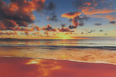 Strandbilder Sonnenuntergang