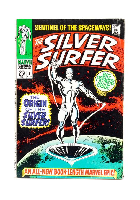 Lot 1968 Marvel Silver Surfer 1 Comic Book