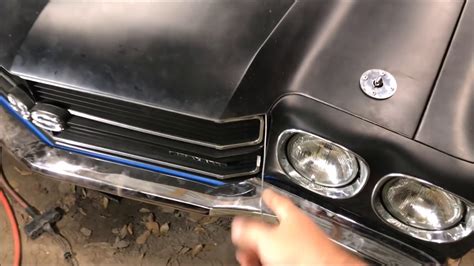 Hood Pin Installation Diy Do It Yourself 70 72 Chevelle Ss Youtube