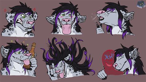 Expression Sheet Examples — Enigma-Hyena Art