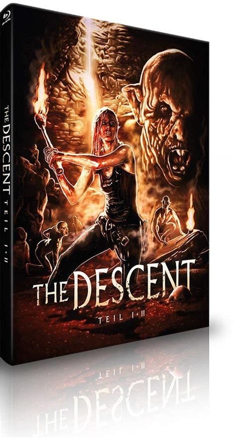 The Descent 1 2 Double Feature Mediabook Limited Edition Blu Ray
