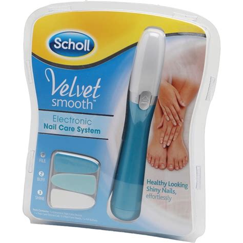 Buy Womens Scholl Velvet Smooth Electric Nail Care System