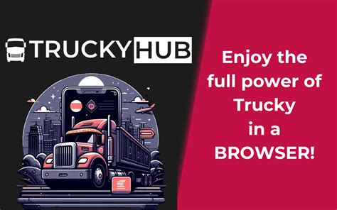 Enjoy A Full Trucky In A Browser Trucky The Virtual Trucker