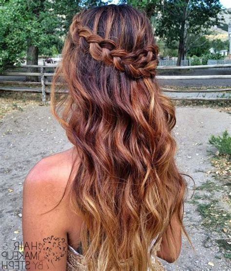 Perfect Best Half Up Half Down Hairstyles For Prom For Long Hair Stunning And Glamour Bridal