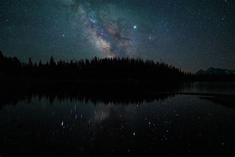 Milky Way Over Grand Teton National Park Photograph By Asif Islam