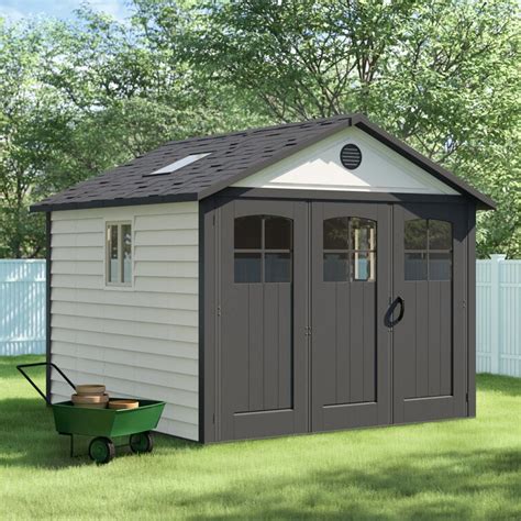 Lifetime 11 Ft W X 11 Ft D Plastic Storage Shed And Reviews Wayfairca