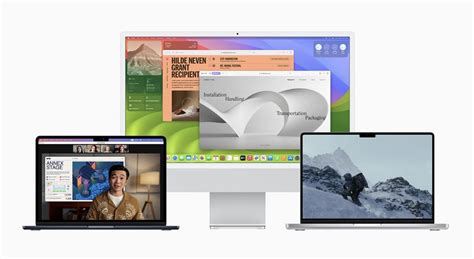 Apple Announces Macos Sonoma With Desktop Widgets And More