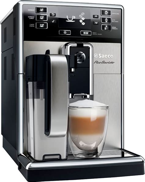 Saeco Picobaristo Espresso Machine Blackstainless Steel Hd892747