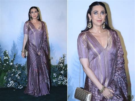 Karisma Kapoor Attended The Eid Bash Of Arpita Khan In An Enthralling Salwar Kameez Set