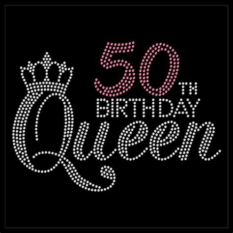 fabulous diva 50 50th birthday queen party sexy rhinestone etsy