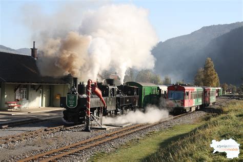 Zwei jahrhunderte nach den murgflößen kam die eisenbahn ins murgtal. 120 Jahre Murtalbahn - Fotos