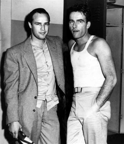 marlon brando and montgomery clift marlon brando montgomery clift american actors