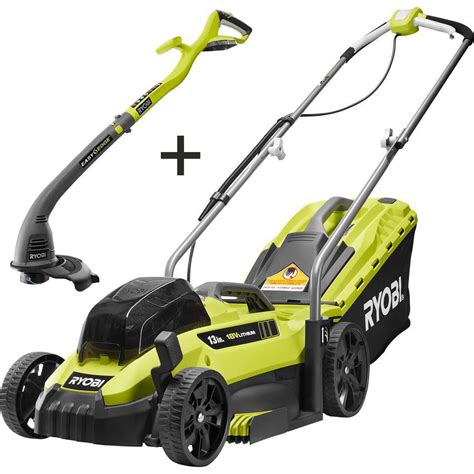 Every 40v max tool works off the same rechargeable, interchangeable battery platform, so you can pop in a new one and keep going as long as it takes. RYOBI 13 in. ONE+ 18-Volt Lithium-Ion Battery Walk Behind ...