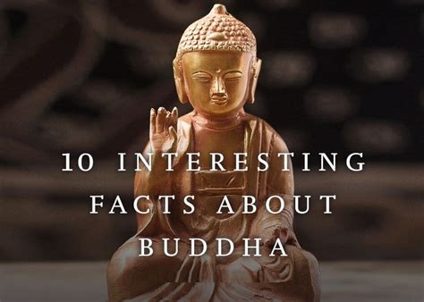 Wisdom Quarterly American Buddhist Journal 10 Facts About The Buddha