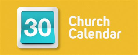 Church Calendar — First Baptist Church Of Waterloo