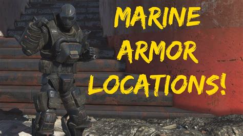 Marine Armor Locations Fallout 76 Youtube