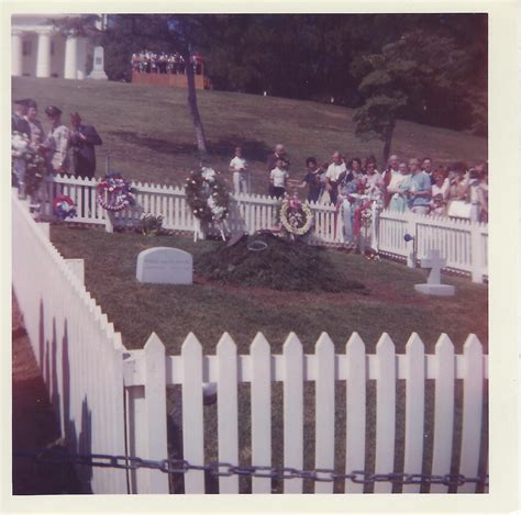 1965 Jfks Grave ~ It Was Later Moved To Its Permanent Site Jfk