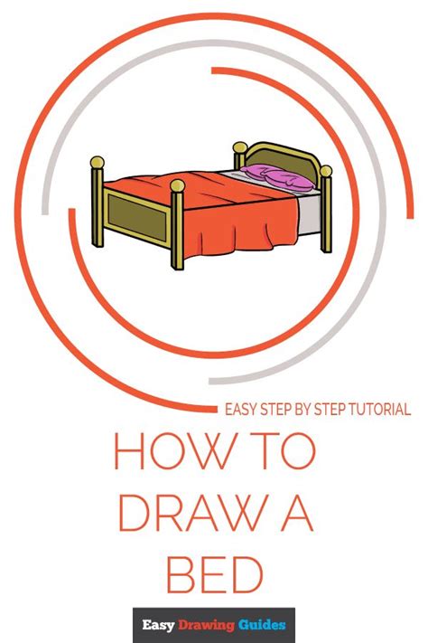 How To Draw A Bed Really Easy Drawing Tutorial Drawing Tutorials