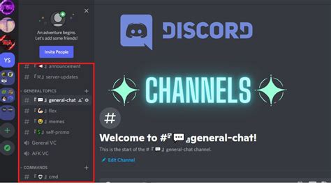 Creating New Discord Server Part 2 Channels Youtube