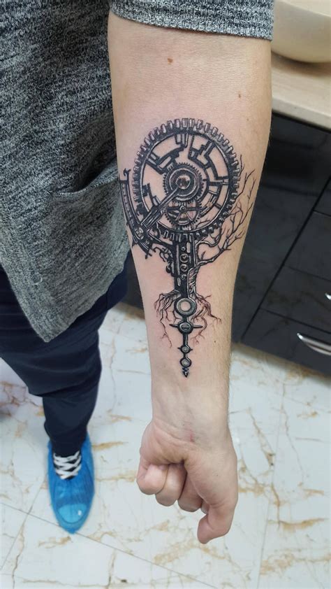 Steampunk Themed Tree Of Life By Samira Castor Ink Iasi Romania Tree