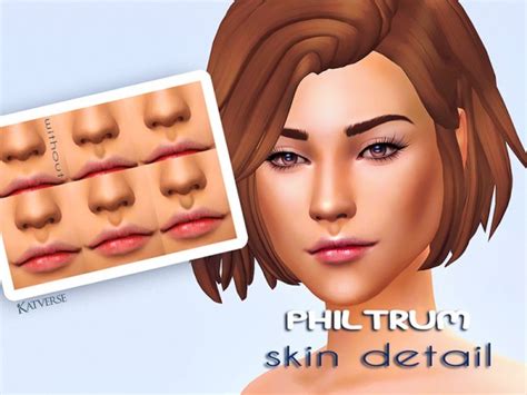 The Sims Resource Philtrum Skin Detail By Katversecc