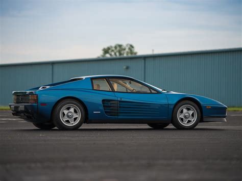 Ferrari 328 gts 3.2 v8 5 speed manual lhd registered january 1987 finished in metallic blu chiaro with cream connolly leather interior. Blu Chiaro | 1986 Ferrari Testarossa | Route - 50 Shades of Ferrari | Ferrari testarossa ...