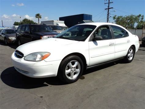 Purchase Used 2001 Ford Taurus Lx Sedan 4 Door 30l No Reserve In
