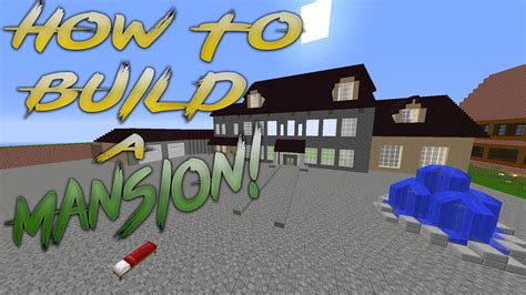 How to build a house in bloxburg step by step 2 story advanced placing multiple floors hope you guys li. Minecraft: How To Build A Mansion "Step By Step!" - (Live ...