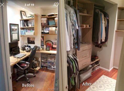 There's no need for a big, hulkin' desk if you're short on space. DIY Closet Organizer Plans For 5' to 8' Closet