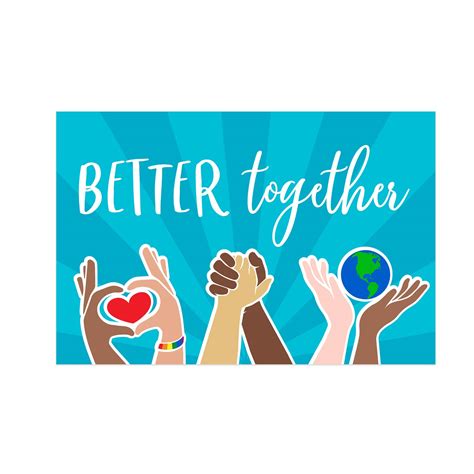 Buy Better Together Unity Yard Sign 18 X 12 Inspirational Outdoor