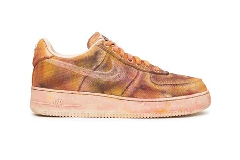 A Closer Look At Stussys Hand Dyed Nike Air Force 1 Collaboration