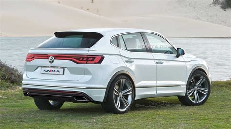 Vw Tiguan Imagined With Coupe Influences