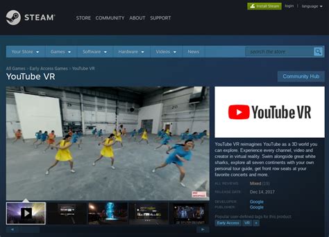 You can also search using keyboard or. YouTube VR app now available on Steam VR for HTC Vive ...