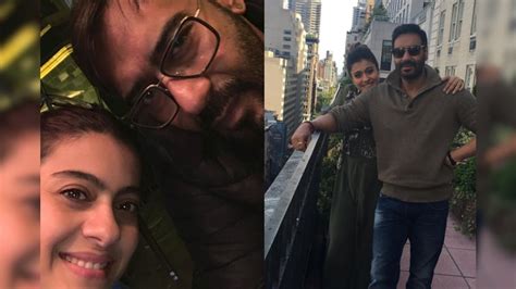 Kajol Shares An Adorable Selfie With Ajay Devgn On Their 18th Wedding