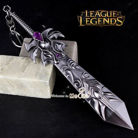 Exquisite Lol Accessories League Of Legends Weapon Keychains