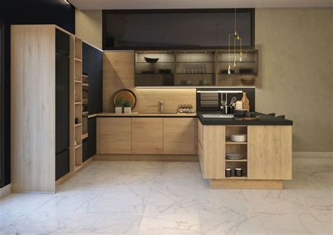Facades et poignees de cuisine schmidt. Cuisine bois moderne : 20 modèles | Cuisine bois moderne, Cuisine bois et Cuisines design
