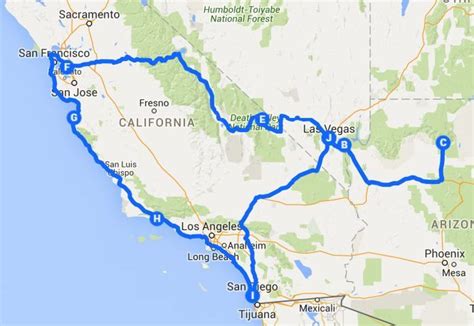 The Perfect Itinerary For A 10 Day West Coast Road Trip West Coast Usa