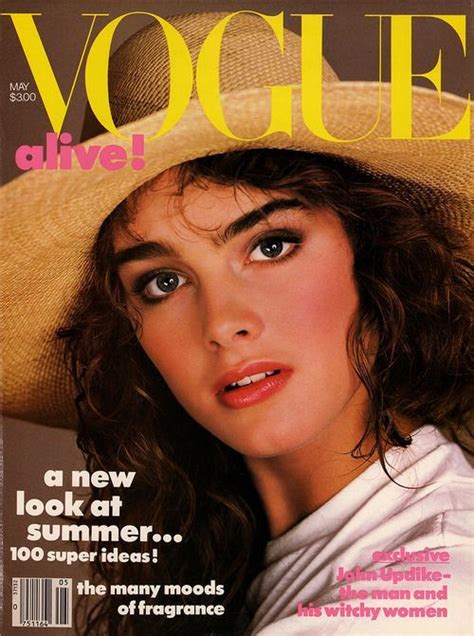1984 Brooke Shields Vogue Magazin Covergirl Makeup Daryl Hannah