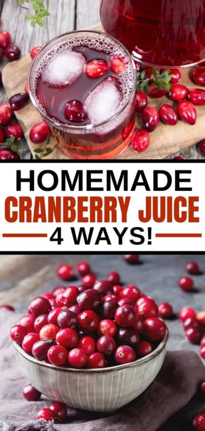 Homemade Cranberry Juice Sugar Free Ways Whole New Mom