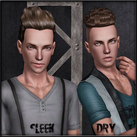 My Sims 3 Blog: Dry & Sleek Hair Retexture by ShojoAngel