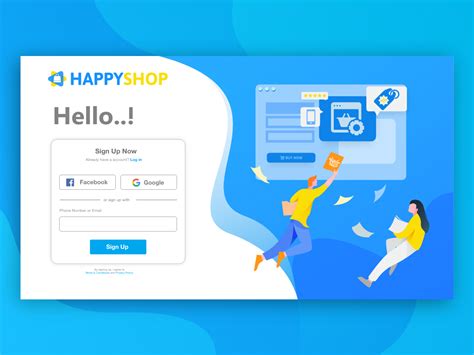 E Commerce Login Page Template Concept Uplabs