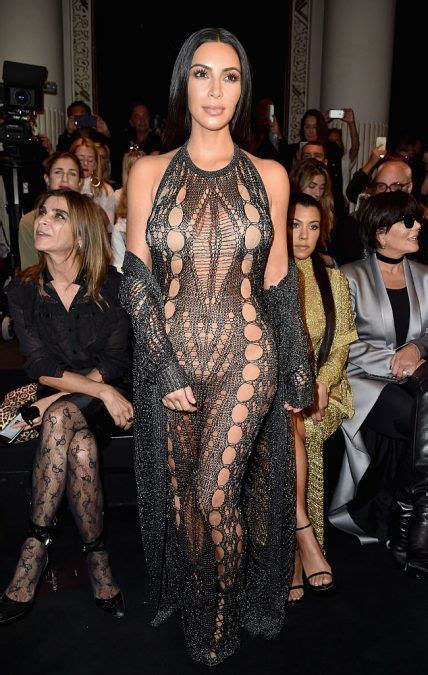The 60 Most Daring Dresses Celebrities Have Ever Worn 22w Kim Kardashian Balmain Celebrity