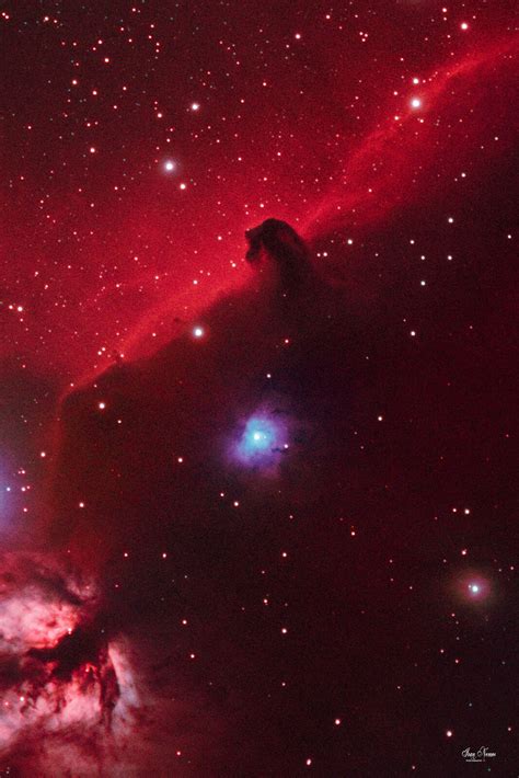 The Horsehead Nebula Ic434 Deep Sky Astrophotography Photo Gallery