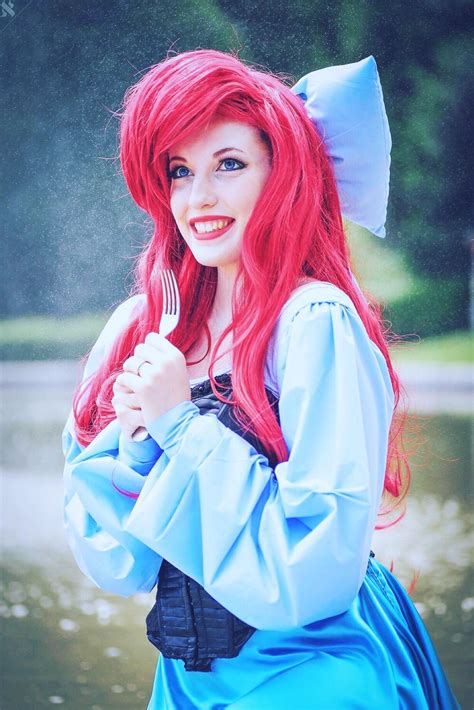 ariel cosplay ~ the little mermaid disney princess by julia loky cosplayland disfraces comic